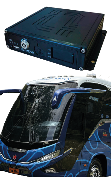 Kit Camaras MVDR SD 4G WIFI  Bus